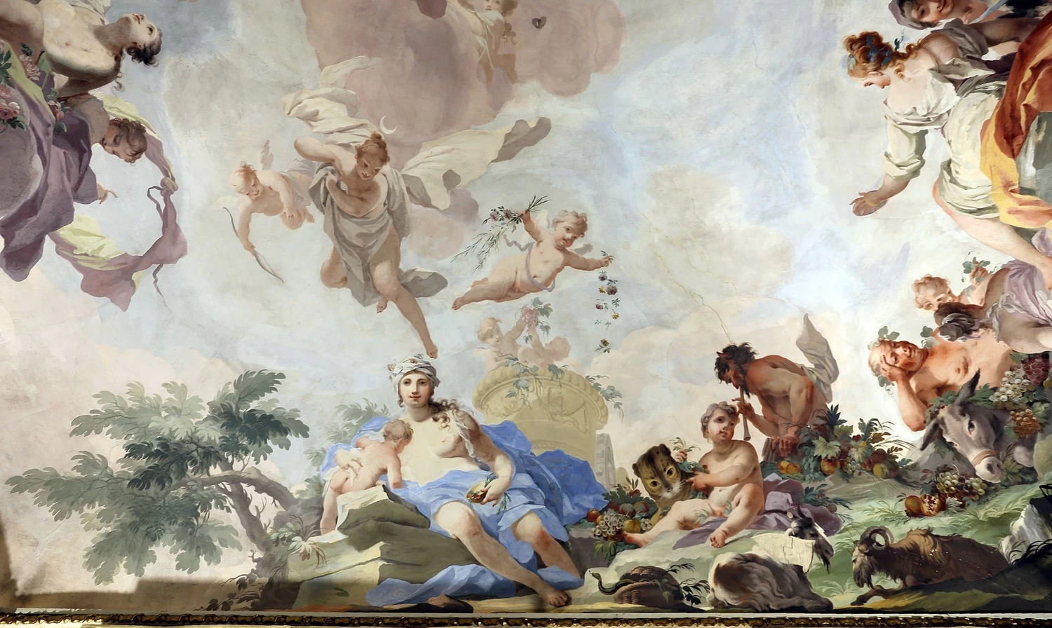 Palazzo dei Visacci - sala dell'Olimpo